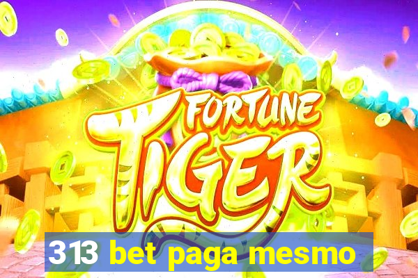 313 bet paga mesmo